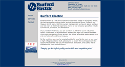 Desktop Screenshot of burfordelectric.com